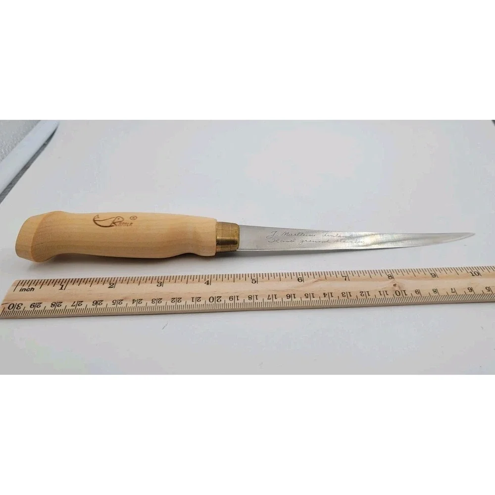 J. Marttiini Classic Fillet Knife 6 Inch Blade with Sheath Made In‎ Finland